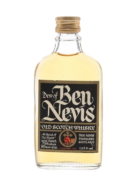 Dew Of Ben Nevis Bottled 1970s 4.7cl / 43%