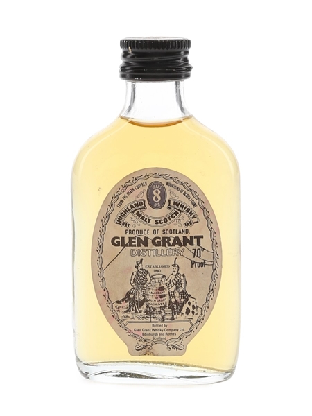 Glen Grant 8 Year Old Bottled 1970s 5cl / 40%