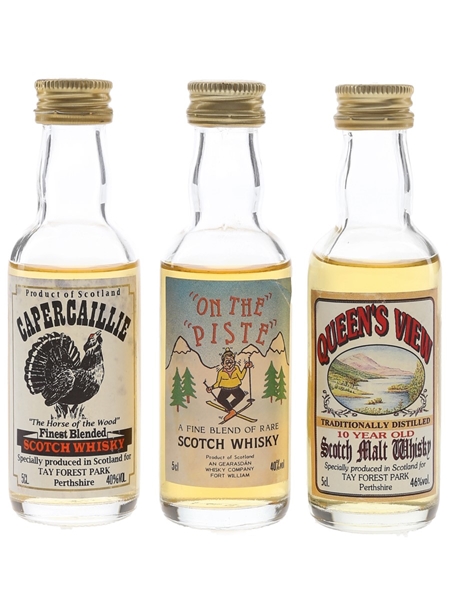 Assorted Blended Scotch Whisky Callander, Haggis Gravy & On The Piste 3 x 5cl
