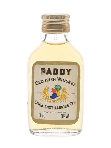 Paddy Old Irish Bottled 1980s 5cl / 40%