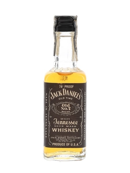 Jack Daniel's Old No.7 Bottled 1970s 4.7cl / 44.5%