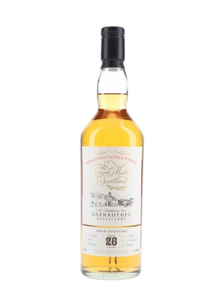 Glenrothes 1989 26 Year Old Bottled 2016 - The Single Malts Of Scotland 70cl / 52.5%