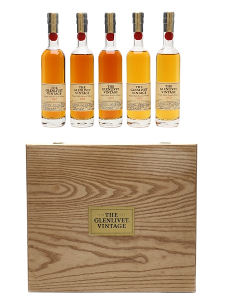 Glenlivet Vintage Collection - Lot 91196 - Buy/Sell Speyside