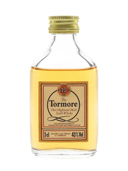 Tormore 10 Year Old Bottled 1980s 5cl / 43%