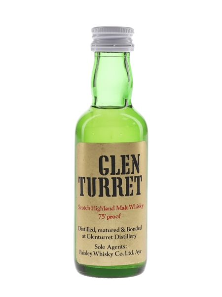 Glenturret Bottled 1970s 5cl / 43%