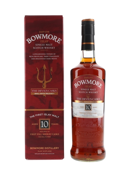 Bowmore 10 Year Old The Devil's Casks Small Batch Release II 70cl / 56.3%