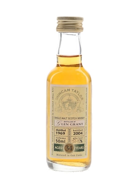 Glen Grant 1969 34 Year Old Bottled 2004 - Duncan Taylor 5cl / 51.5%