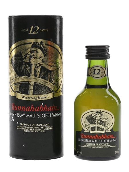 Bunnahabhain 12 Year Old Bottled 1980s-1990s 5cl / 40%