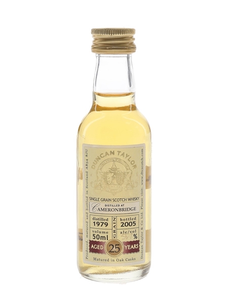 Cameronbridge 1979 25 Year Old Bottled 2005 - Duncan Taylor 5cl / 56.7%