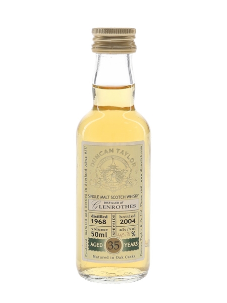 Glenrothes 1968 35 Year Old Bottled 2004 - Duncan Taylor 5cl / 40.3%