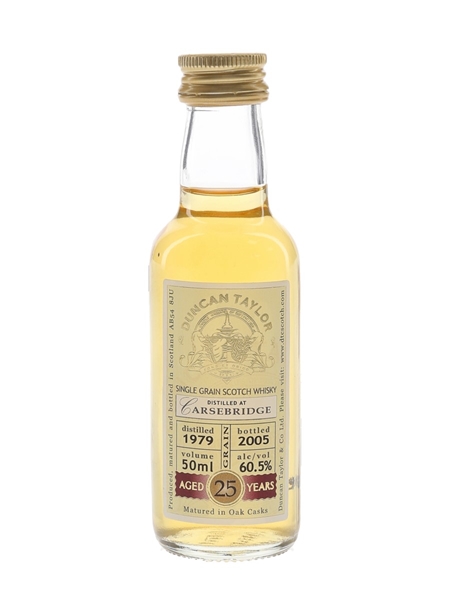 Carsebridge 1979 25 Year Old Bottled 2005 - Duncan Taylor 5cl / 60.5%
