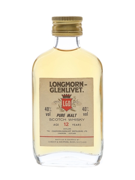 Longmorn Glenlivet 12 Year Old Bottled 1980s 5cl / 40%