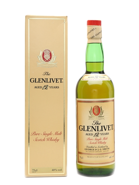 Glenlivet 12 Year Old Bottled 1980s 75cl / 40%