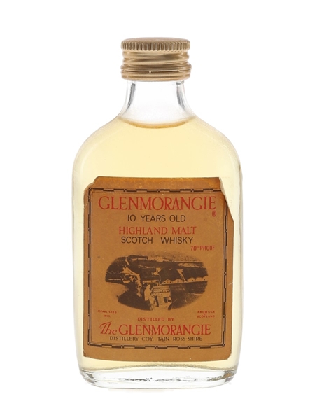 Glenmorangie 10 Year Old Bottled 1970s 5cl / 40%