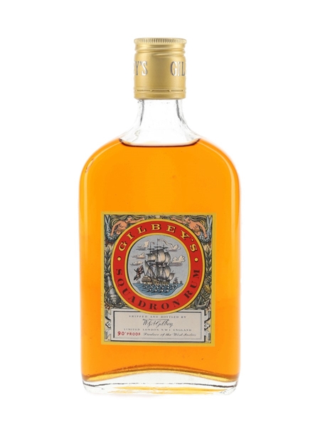 Gilbey's Squadron Rum 90 Proof Bottled 1970s 35cl / 51%