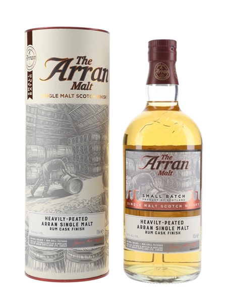 Arran Small Batch Rum Cask Finish Lagg Distillery Exclusive 70cl / 57.2%