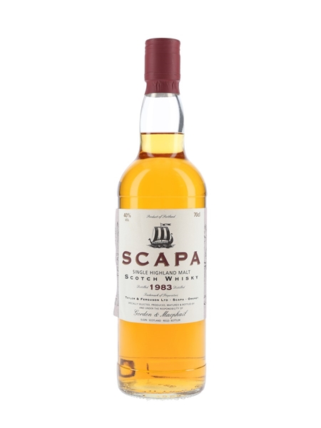 Scapa 1983 Bottled 1990s - Gordon & MacPhail 70cl / 40%