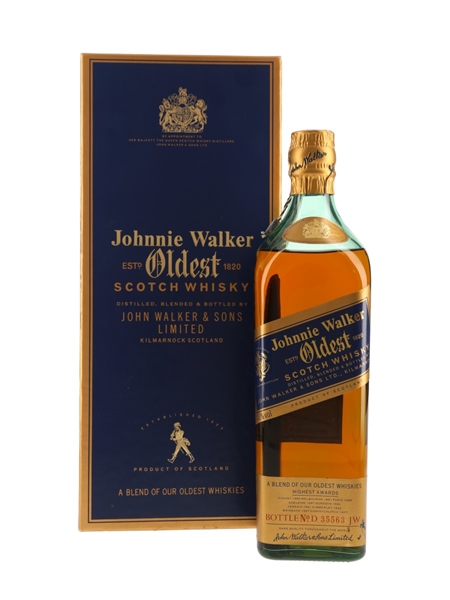 Johnnie Walker Oldest - Lot 91078 - Buy/Sell Blended Whisky Online