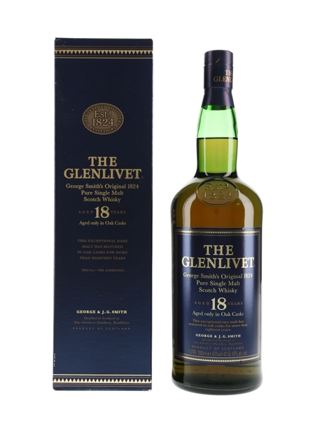 Glenlivet 18 Year Old Old Presentation 100cl / 43%