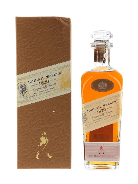 JOHNNIE WALKER 1820 BLENDED SCOTCH WHISKY | The Spirits Gallery