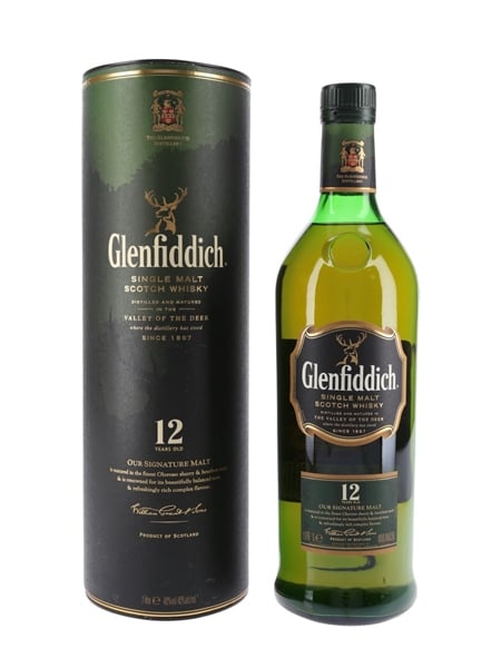 Glenfiddich 12 Year Old Old Presentation 100cl / 40%