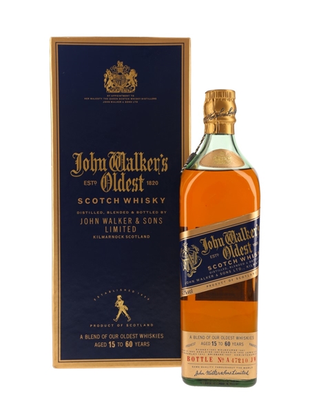 John Walker's Oldest 15-60 Year Old (Blue Label) - Lot 91295 - Buy