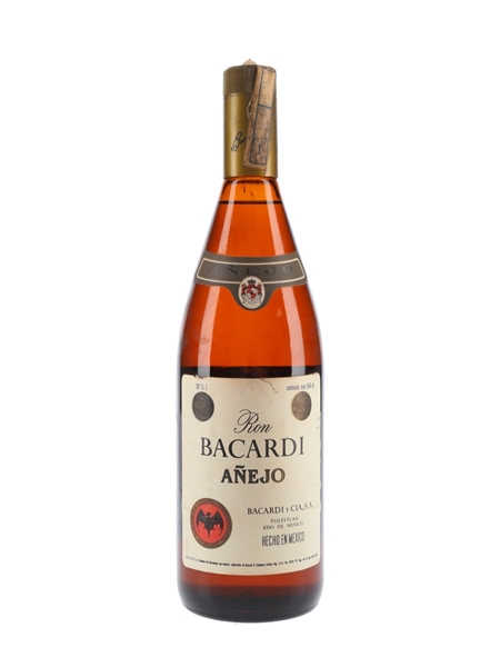 Bacardi Anejo Bottled 1970s - Mexico 94.6cl / 38%