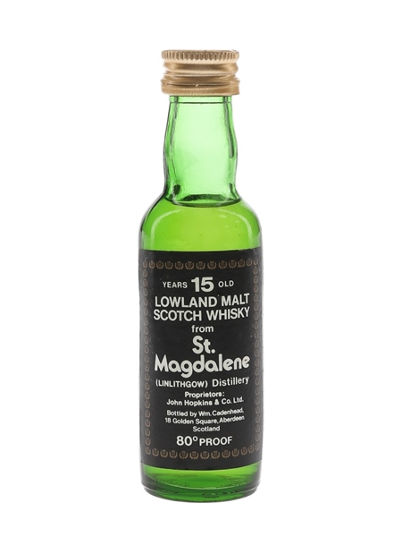 St Magdalene 15 Year Old Bottled 1970s - Cadenhead's 5cl / 46%