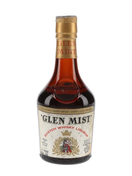 Glen Mist Scotch Whisky Liqueur Bottled 1960s 34cl / 40%