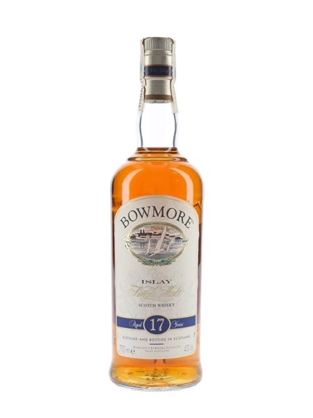 Bowmore 17 Year Old Bottled 1990s-2000s 70cl / 43%