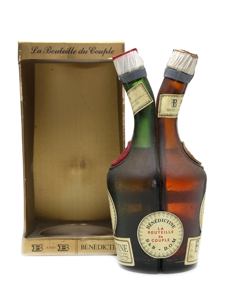 Benedictine B & B Two Part Bottle Bottled 1950s 75cl / 40%