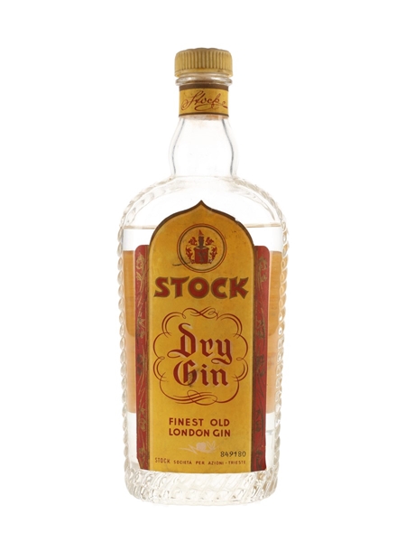 Stock Dry Gin Bottled 1950s 75cl / 45%