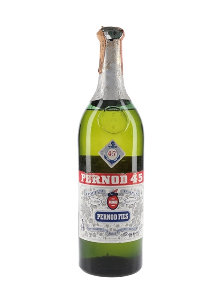 Pernod 45 Bottled 1950s-1960s - Carlo Salengo 100cl / 45%