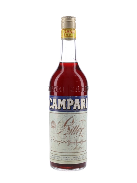 Campari Bitter Bottled 1970s - Matta 73.8cl / 24%