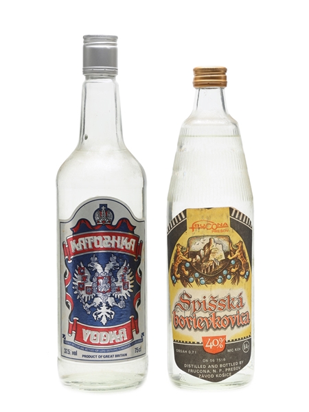 Spisska Borievkovica & Katuzhka Vodka  70cl & 75cl