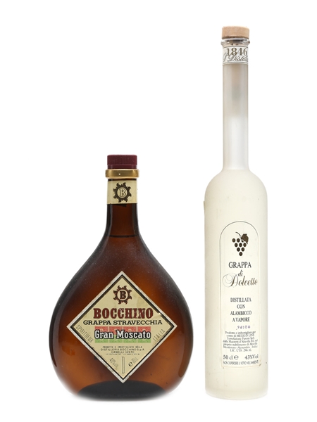 Grappa Di Dolcetto & Bocchino Grappa Stravecchia  50cl & 70cl