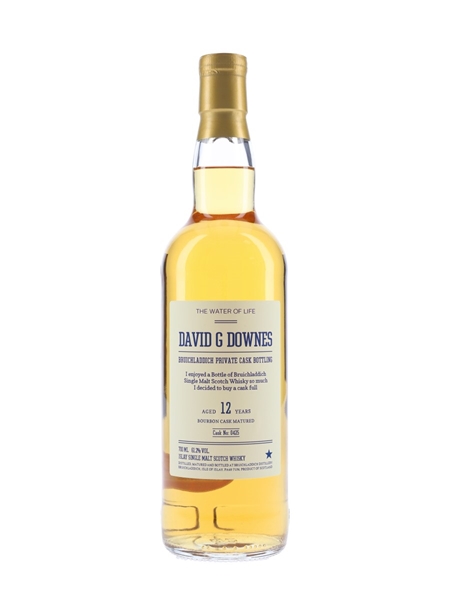 Bruichladdich 2005 12 Year Old Cask 0425 Private Cask Bottling 70cl / 61.2%