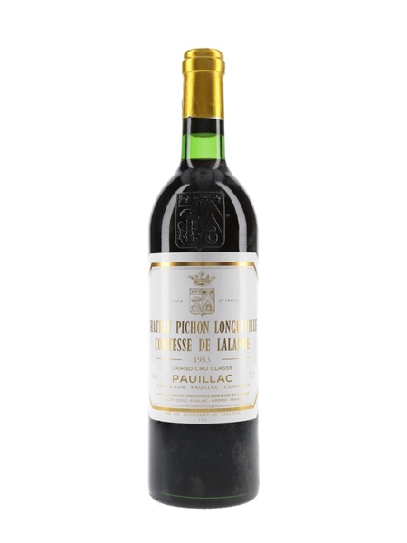 Chateau Pichon Longueville Comtesse De Lalande 1983 Grand Cru Classe - Pauillac 75cl / 12.5%