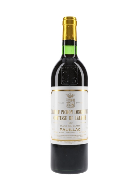 Chateau Pichon Longueville Comtesse De Lalande 1983 Grand Cru Classe - Pauillac 75cl / 12.5%