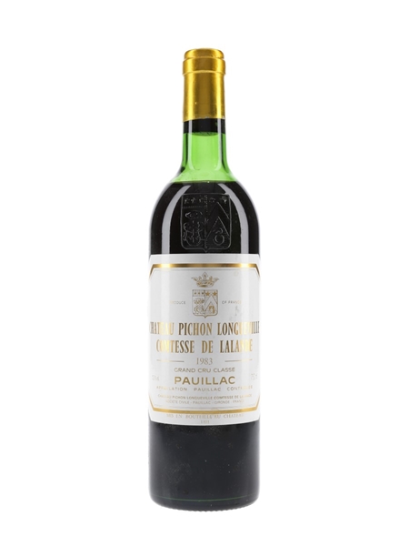 Chateau Pichon Longueville Comtesse De Lalande 1983 Grand Cru Classe - Pauillac 75cl / 12.5%