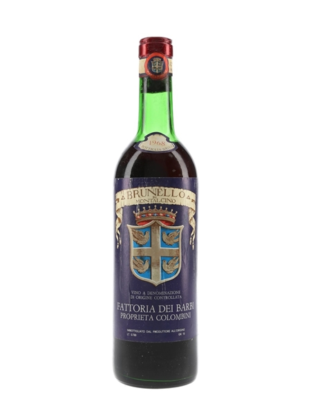 Fattoria Dei Barbi 1968 Brunello Di Montalcino 73cl / 13%