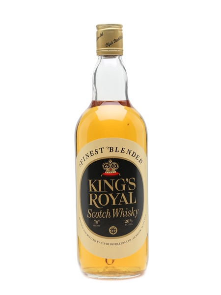 King's Royal Scotch Whisky Bottled 1970s 75cl