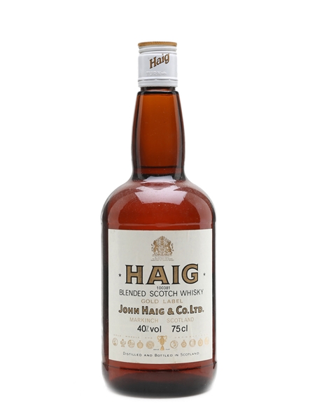 Haig Gold Label Bottled 1980s 75cl