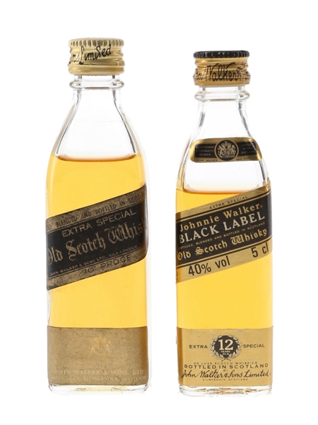 Johnnie Walker Black Label  2 x 5cl / 40%