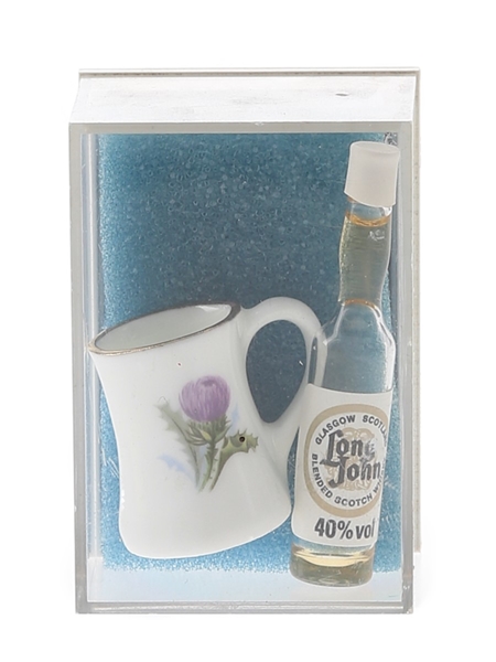 Long John Novelty Whisky Miniature The World's Smallest Bottles Of Whisky <1cl / 40%