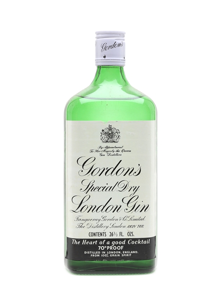 Gordon's Gin Bottled 1970s 75cl / 40%