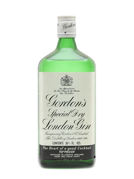 Gordon's Gin Bottled 1970s 75cl / 40%