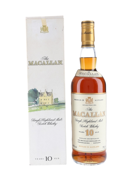 Macallan 10 Year Old Bottled 1980s 75cl / 40%