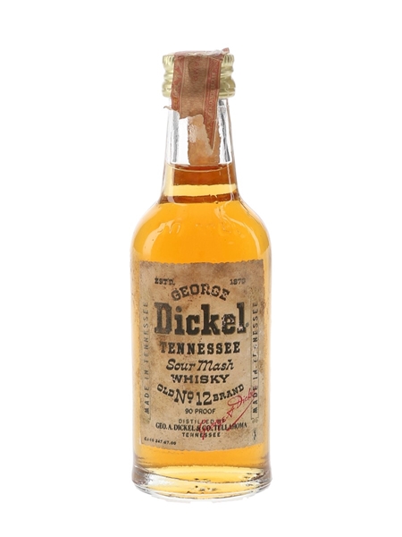 George Dickel No.12 Brand Bottled 1980s 5cl / 45%