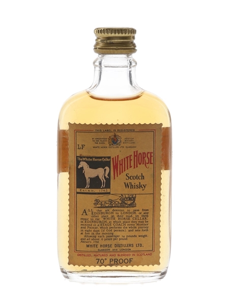 White Horse Bottled 1960s 5cl / 40%